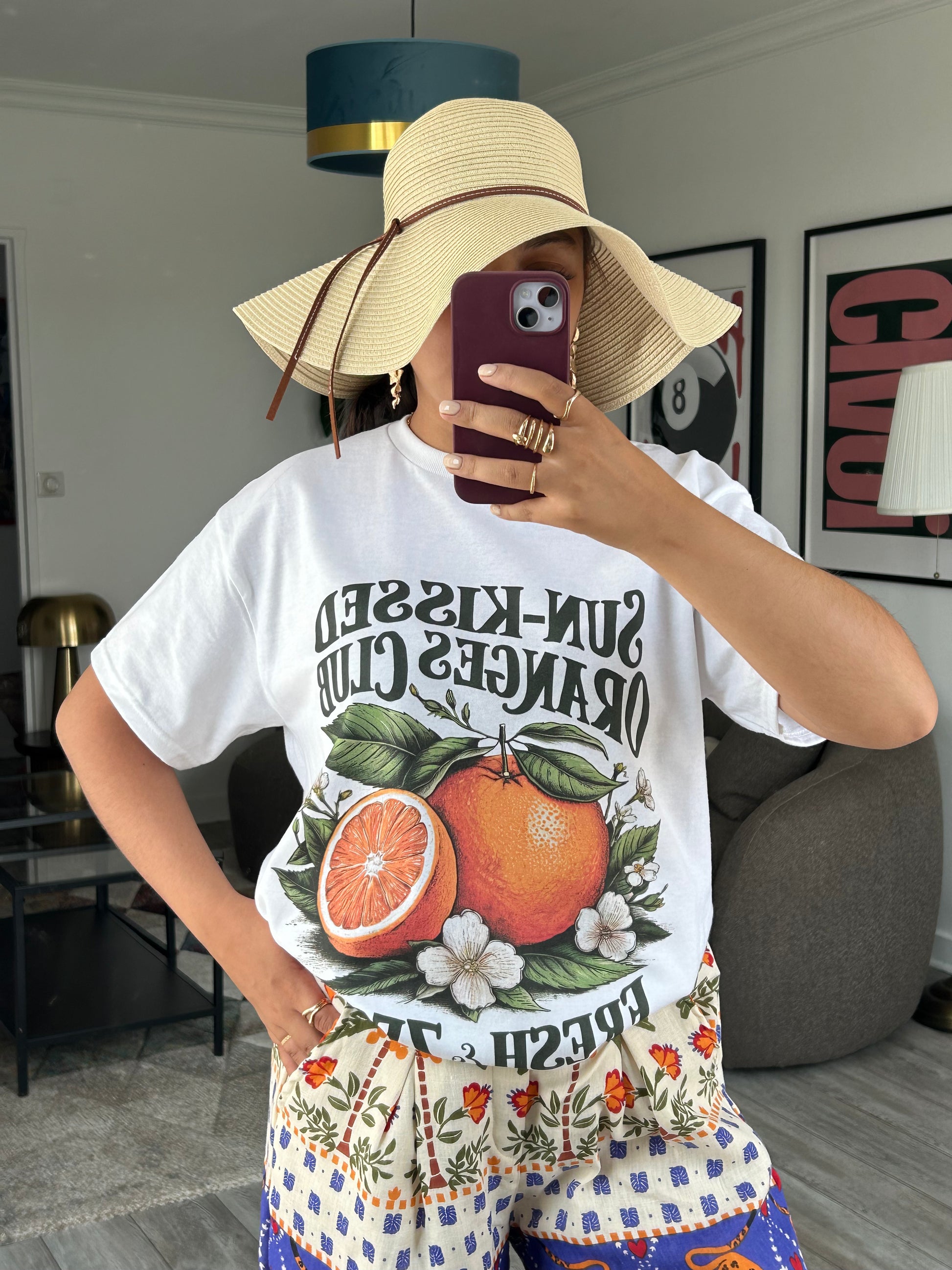 T-shirt Oranges
